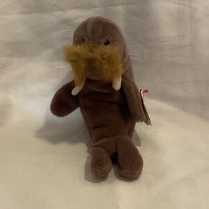 Ty Brown Walrus Stuffed Animal